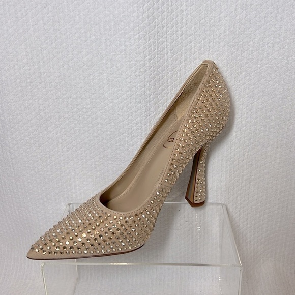 Sam Edelman Shoes - Sam Edelman Antonia Glitz Sesame embellished heels